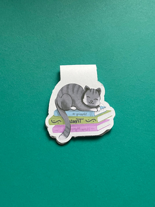 Bookish Kitty Magnetic Bookmark
